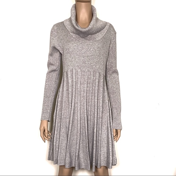 knee length dresses for ladies Hatch Collection The Daniella Metallic Knit Mini Dress in Black Copper